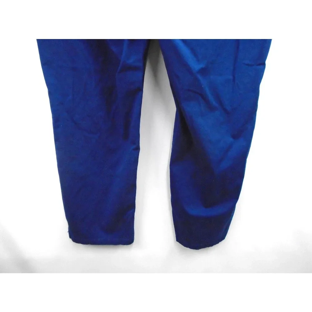 Liz Claiborne Women's Straight Pants Blue Plus Size 20W (46x27) Cotton Blend - Picture 8 of 9